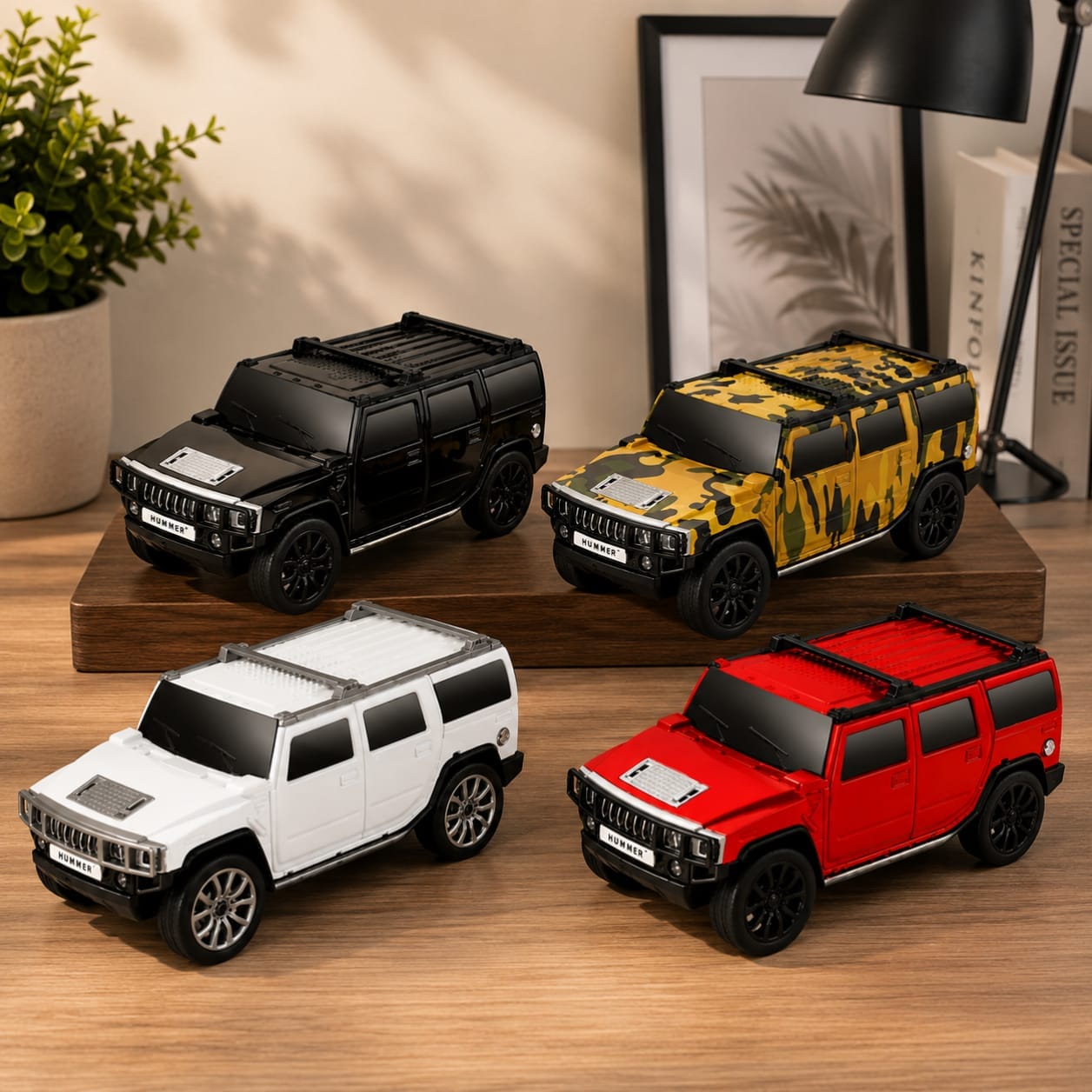 Kruxon WS-590 Jeep Tasarımlı Bluetooth Hoparlör