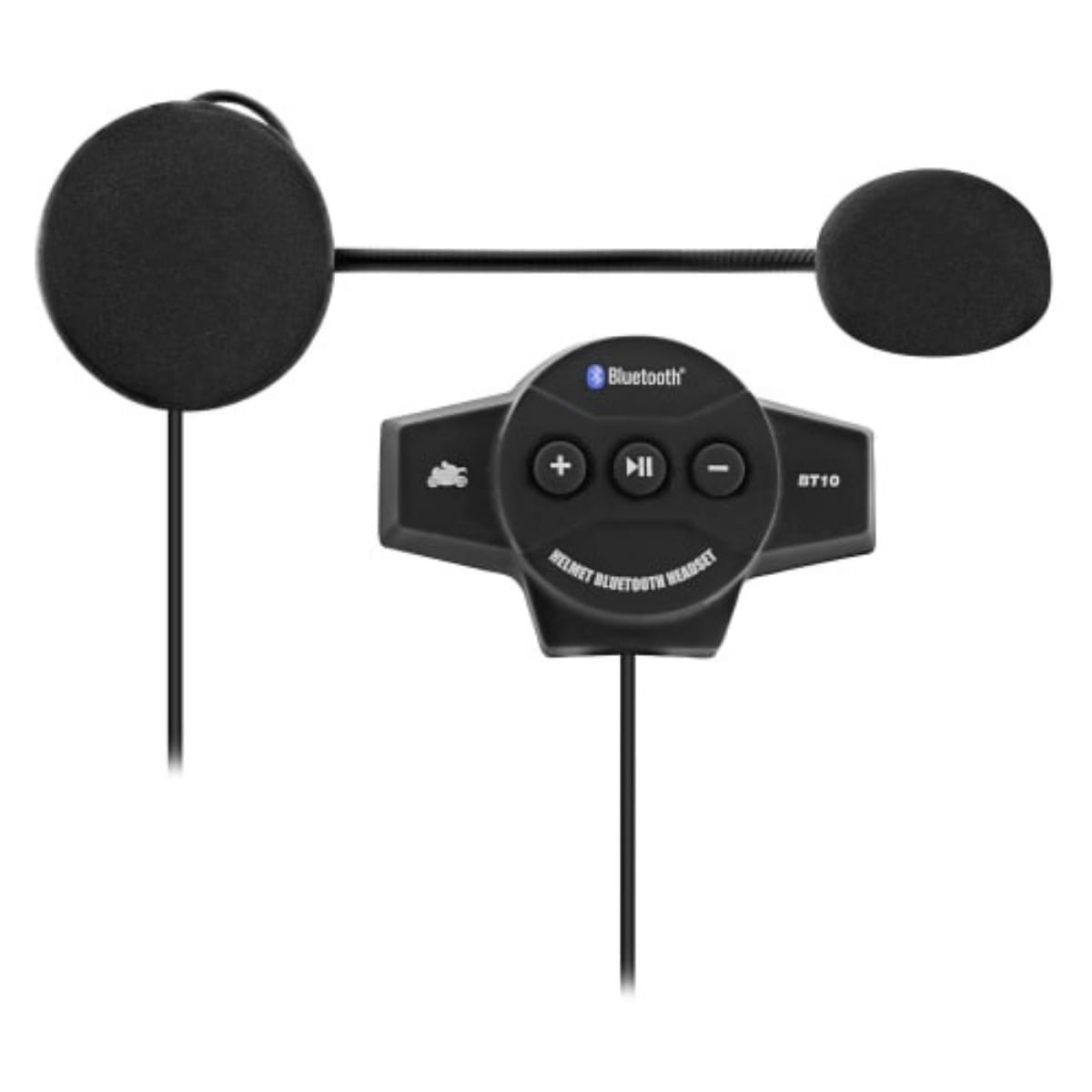 Kruxon BT10 İntercom Motosiklet Bluetooth Kask içi Kulaklık