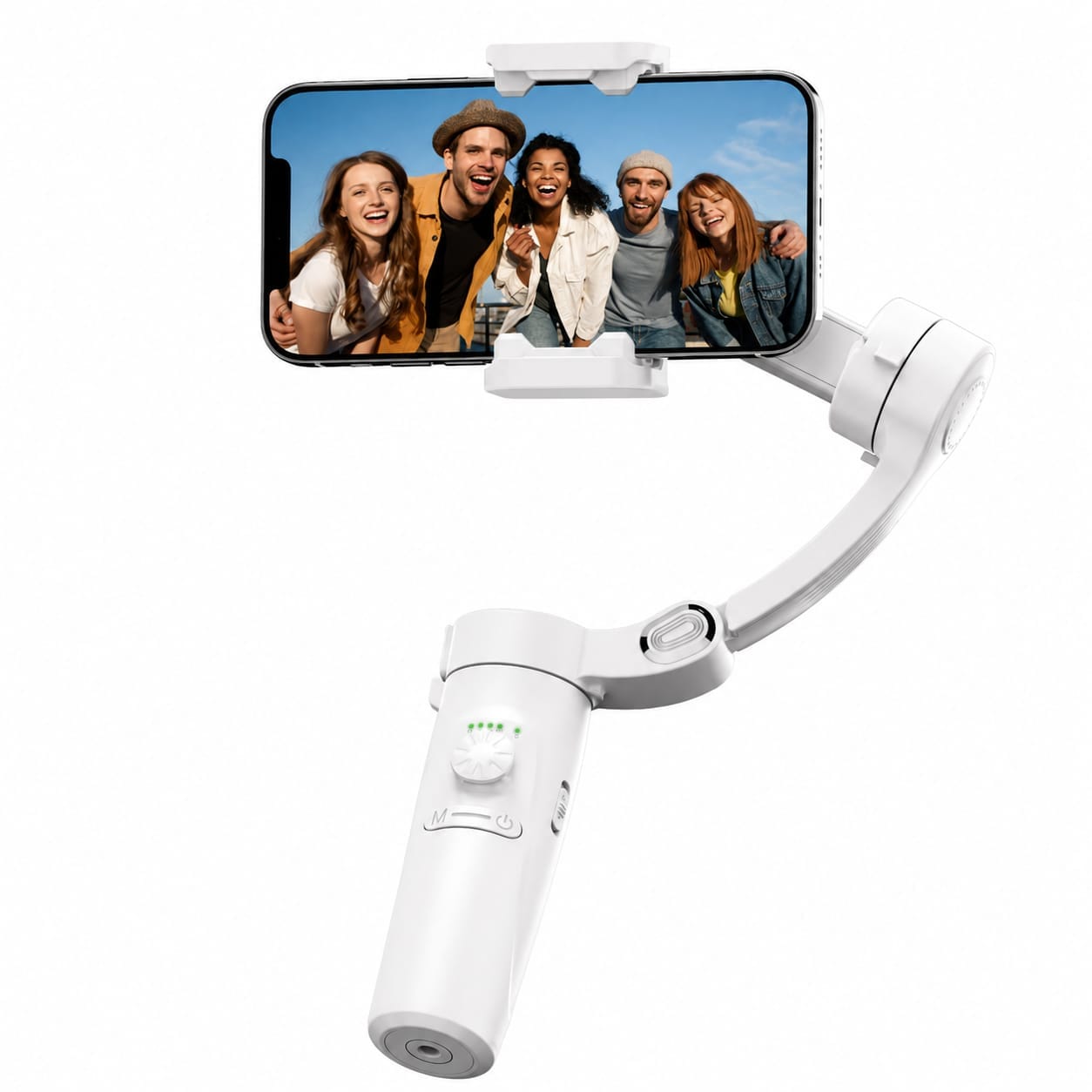 Dunspin DS-M2 3 Eksenli Katlanabilir Telefon Sabitleyici Gimbal