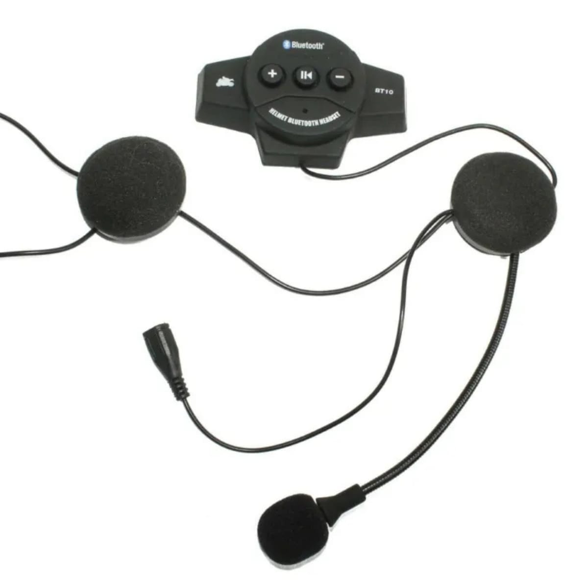 Kruxon BT10 İntercom Motosiklet Bluetooth Kask içi Kulaklık