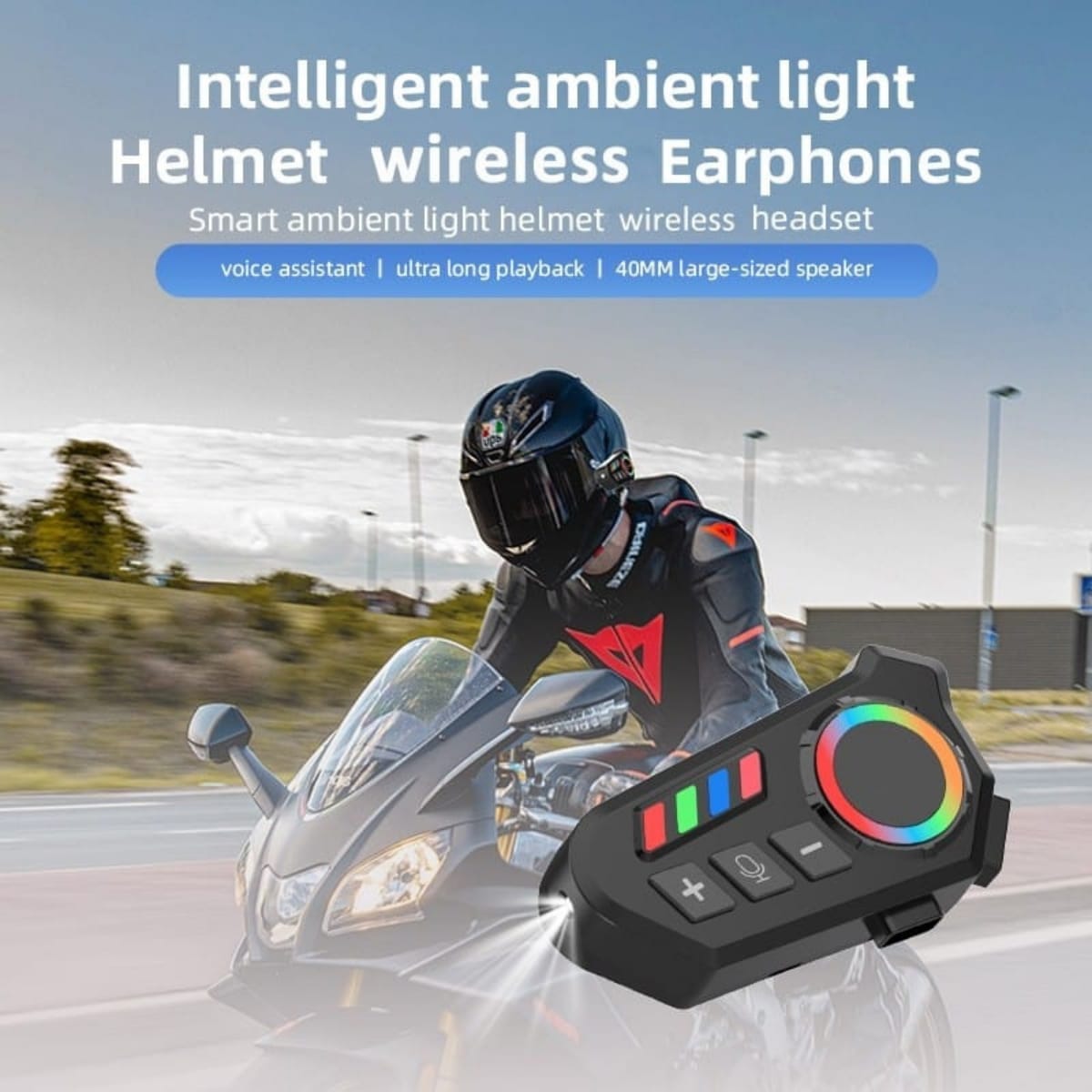 Kruxon K06 İntercom Motosiklet Bluetooth Kask içi Kulaklık