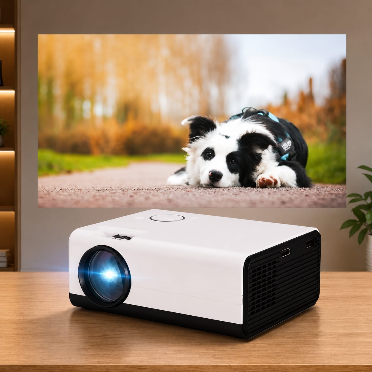 GLR T01 Masaüstü 4K Full HD Android Destekli Projeksiyon