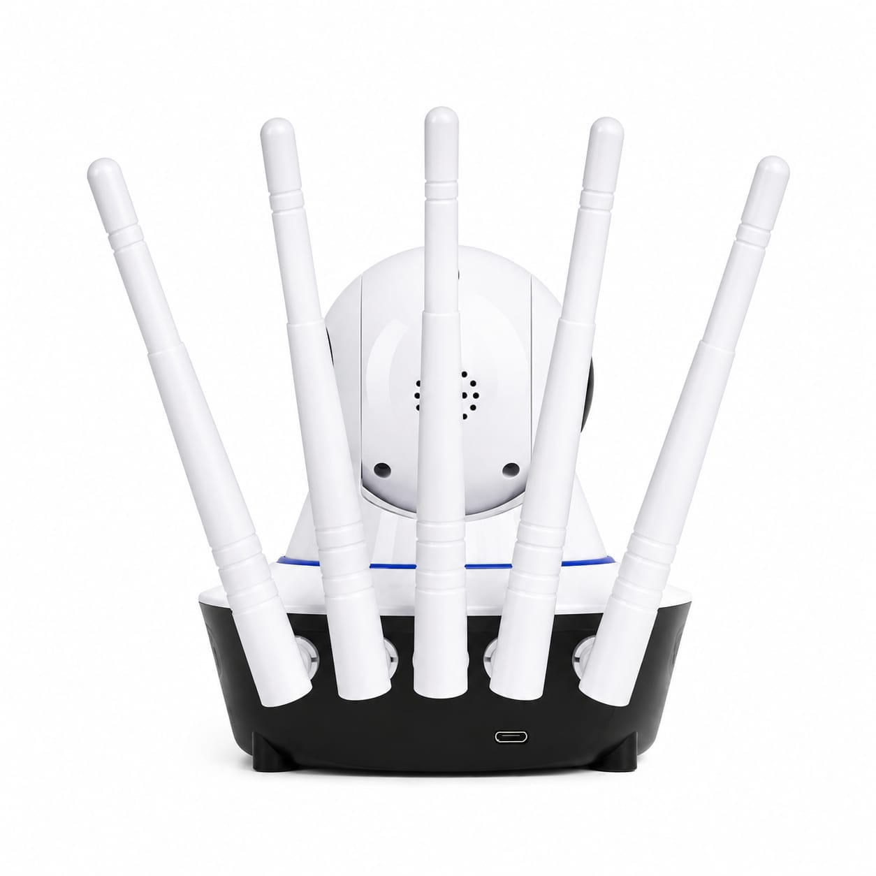 Kruxon EC-92 Masa Tipi 5 Antenli Akıllı Wi-Fi Güvenlik Kamerası