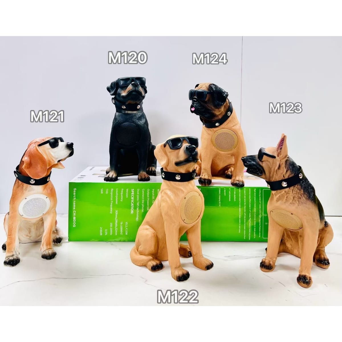 JRL CH-M122 Köpek Tasarımlı Bluetooth Hoparlör