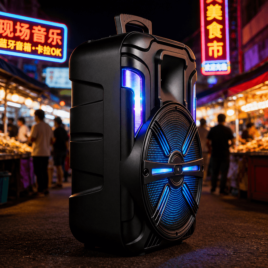 GLR KTS-1200S Mikrofonlu Taşınabilir Bluetooth Hoparlör