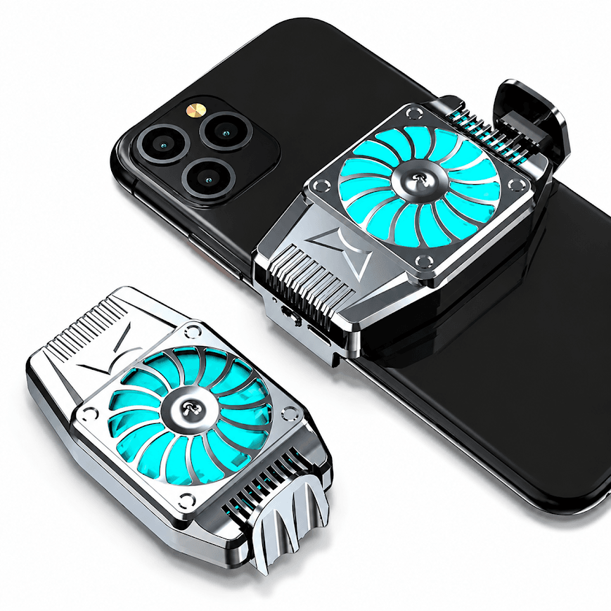 Kruxon H15 Şarjlı Işıklı Telefon Soğutucu Fan
