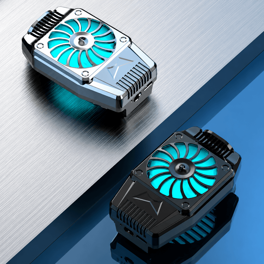 Kruxon H15 Şarjlı Işıklı Telefon Soğutucu Fan