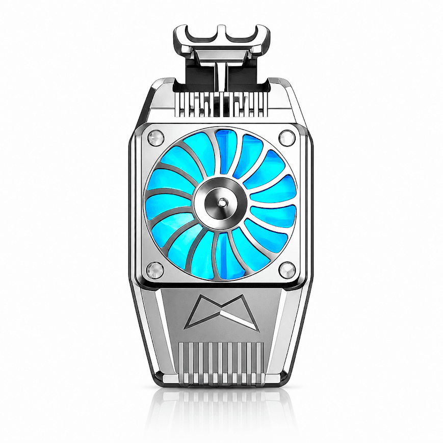 Kruxon H15 Şarjlı Işıklı Telefon Soğutucu Fan