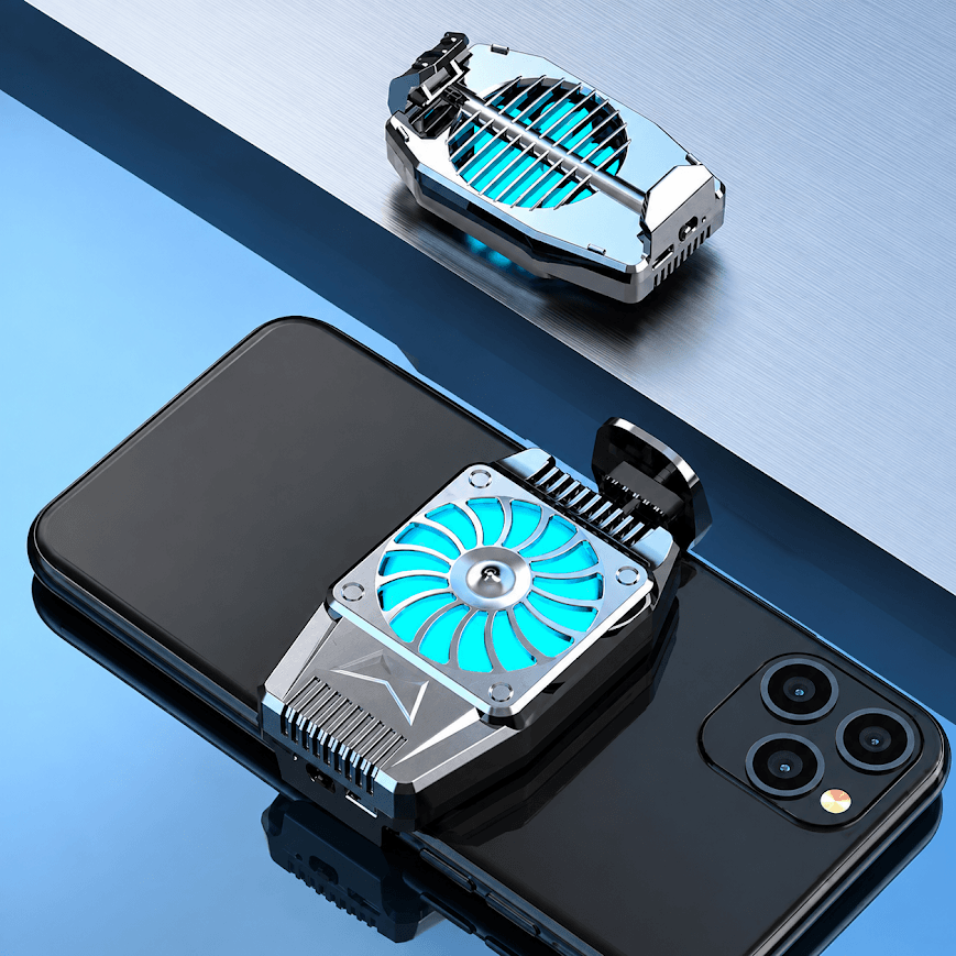 Kruxon H15 Şarjlı Işıklı Telefon Soğutucu Fan