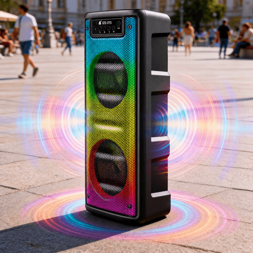 GLR KTS-1713 Mikrofonlu Taşınabilir Bluetooth Hoparlör