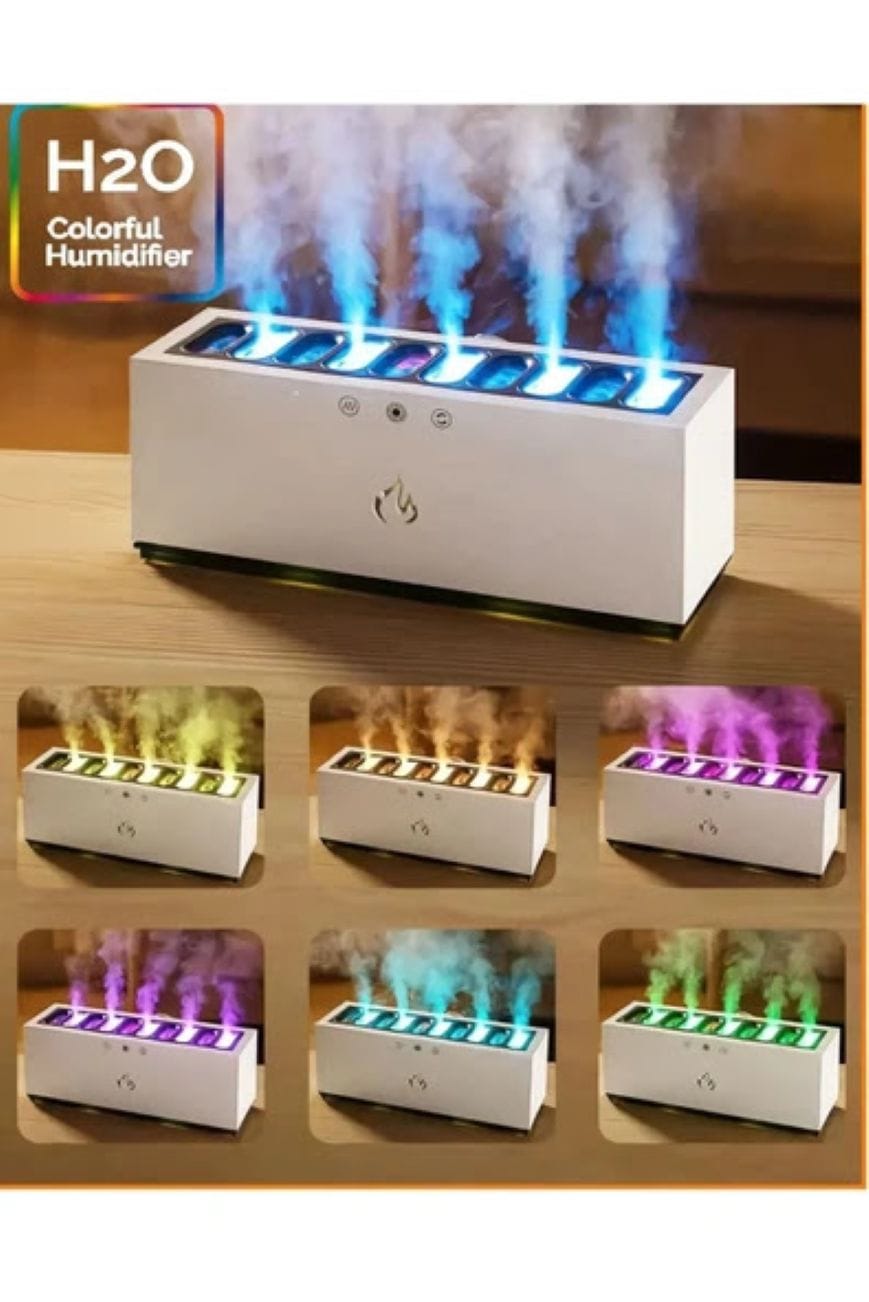 GLR K15 Kumandalı RGB Led Işıklı Aromaterapi Hava Nemlendirici