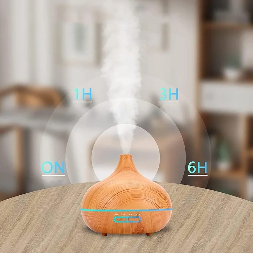 GLR BN-01 Kumandalı RGB Led Işıklı Aromaterapi Hava Nemlendirici