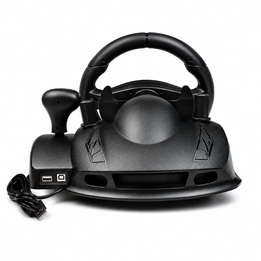 GLRTech NS-9887 7in1 Yüksek Hassasiyetli Oyun Direksiyon Seti