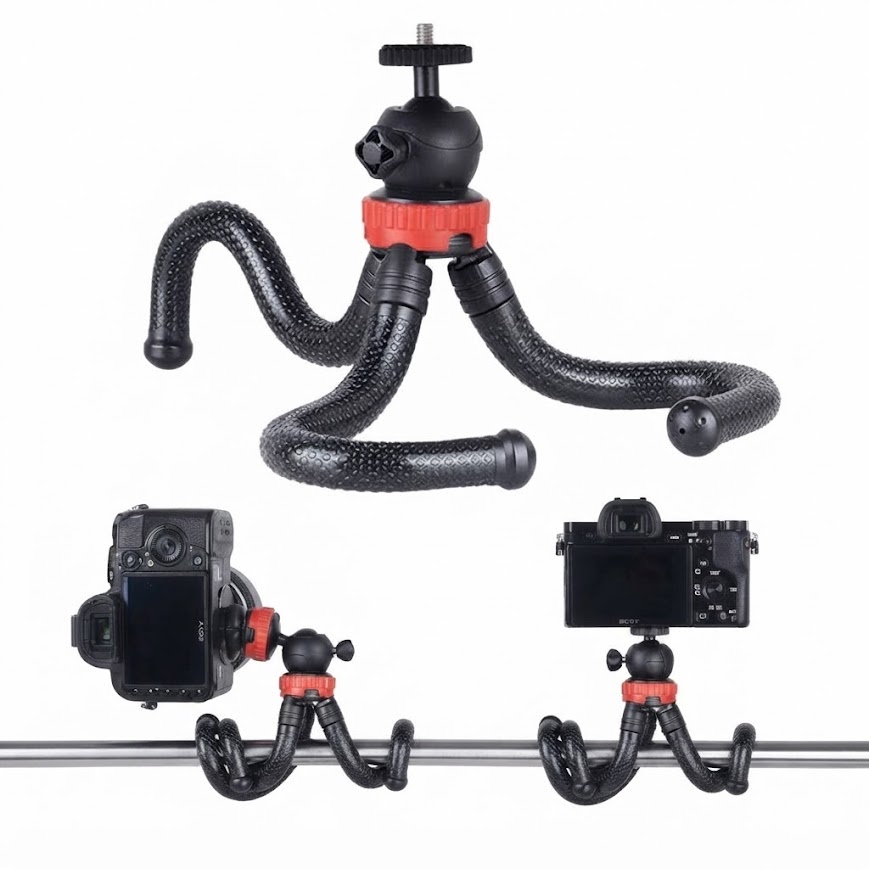 GLR A52 3 Esnek Bacaklı Ahtapot Tripod