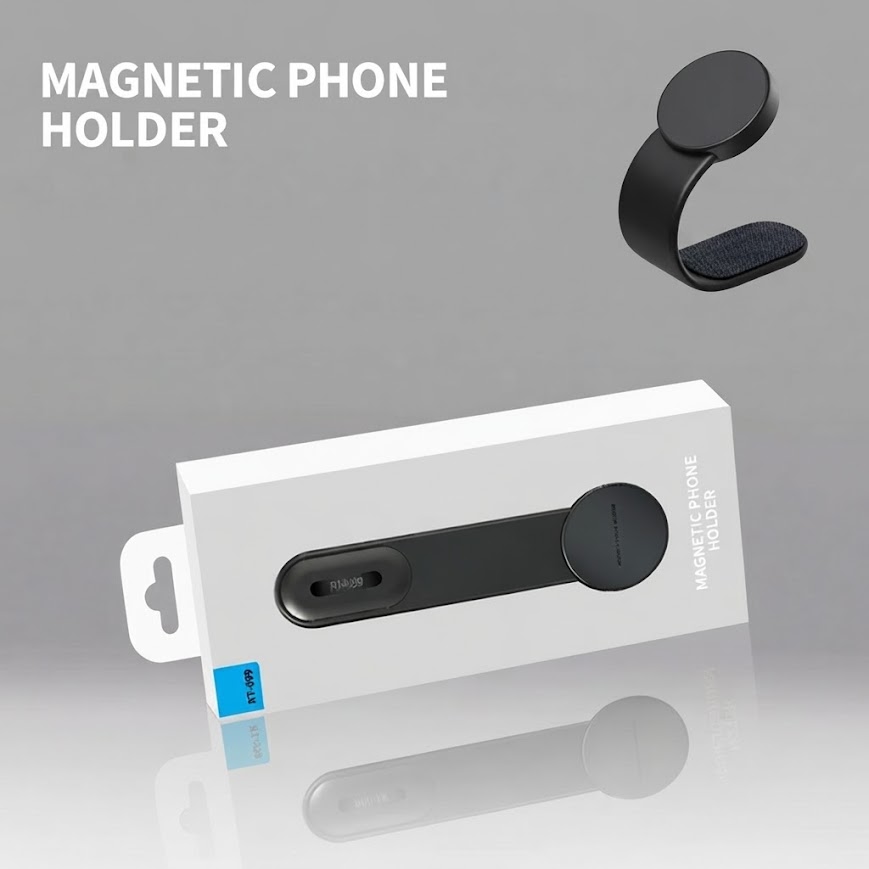 GLR RT-099 Manyetik Katlanabilir Göğüs Konsol Araç Telefon Tutucu