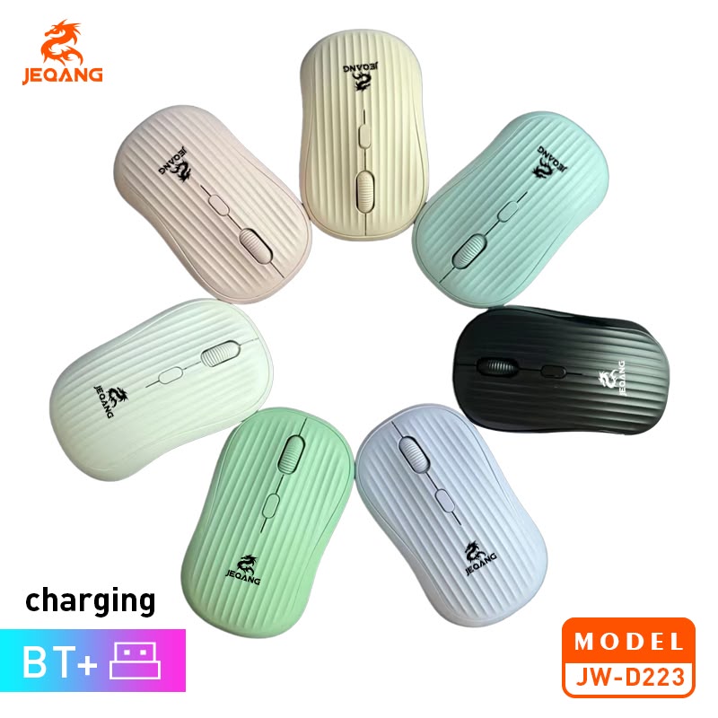 JEQANG JW-D223 2.4 GHz Bağlantı Alıcılı Mini Kablosuz Optik Mouse
