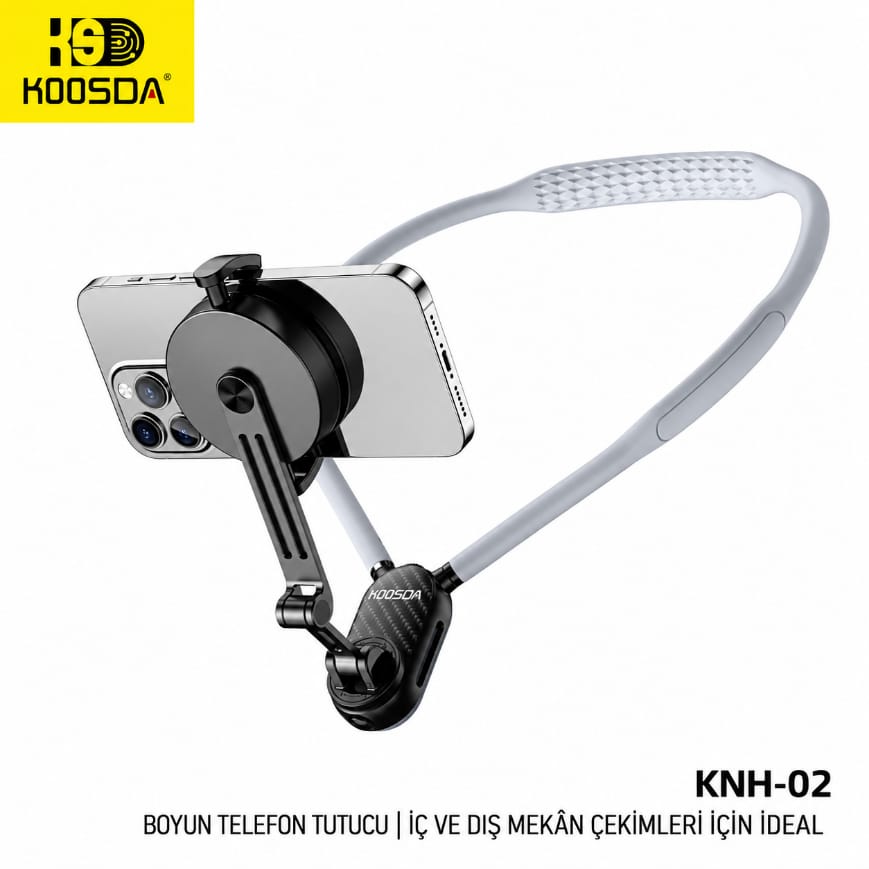 Koosda KNH-02 Fonksiyonel Magsafe Boyun Telefon Tutucu