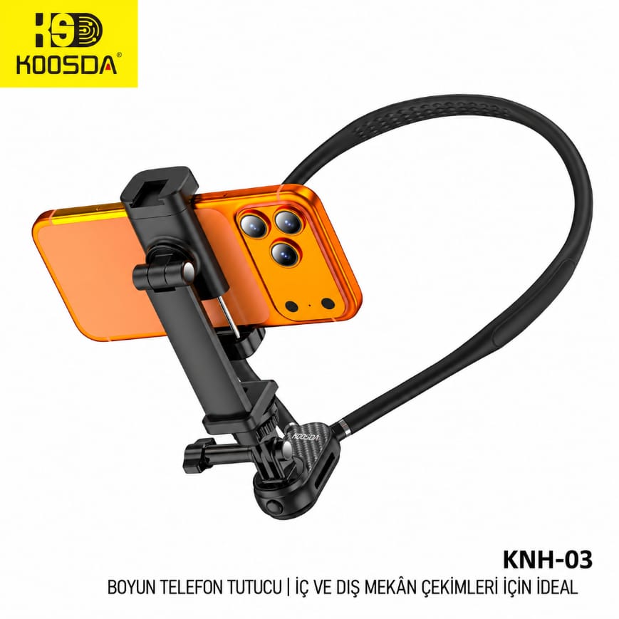 Koosda KNH-03 Fonksiyonel Boyun Telefon Tutucu
