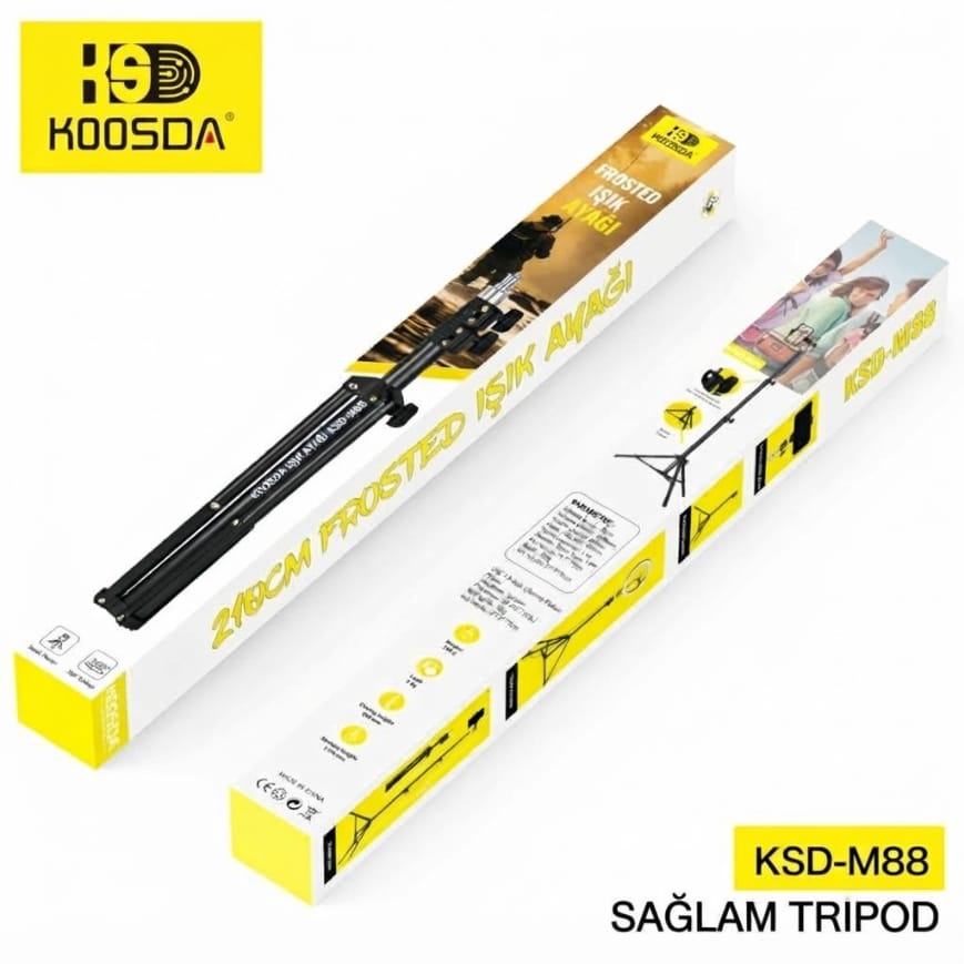 Koosda KSD-M88 2.1 M Fonksiyonel Işık Ayağı Tripod