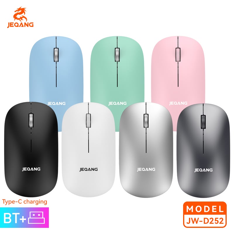 JEQANG JW-D252 2.4 GHz Bağlantı Alıcılı Kablosuz Optik Mouse