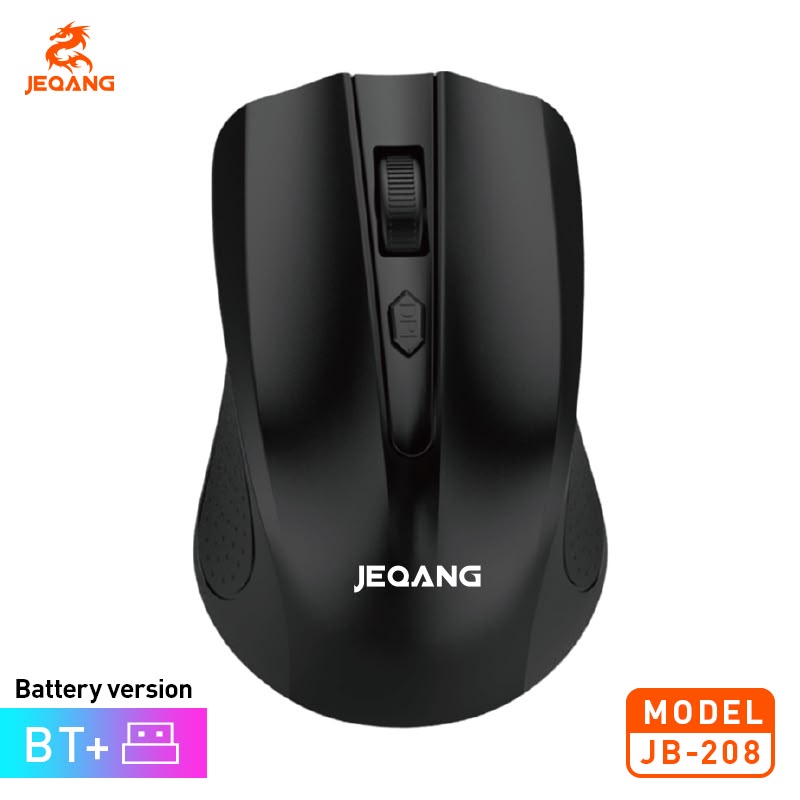 JEQANG JB-208 2.4 GHz Bağlantı Alıcılı Kablosuz Optik Mouse