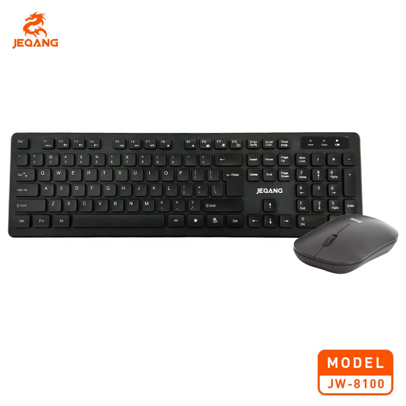 JEQANG JW-8100 2.4 GHz Bağlantılı Kablosuz Klavye Mouse Seti