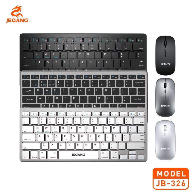 JEQANG JB-326 2.4 GHz Bağlantılı Kablosuz Klavye Mouse Seti