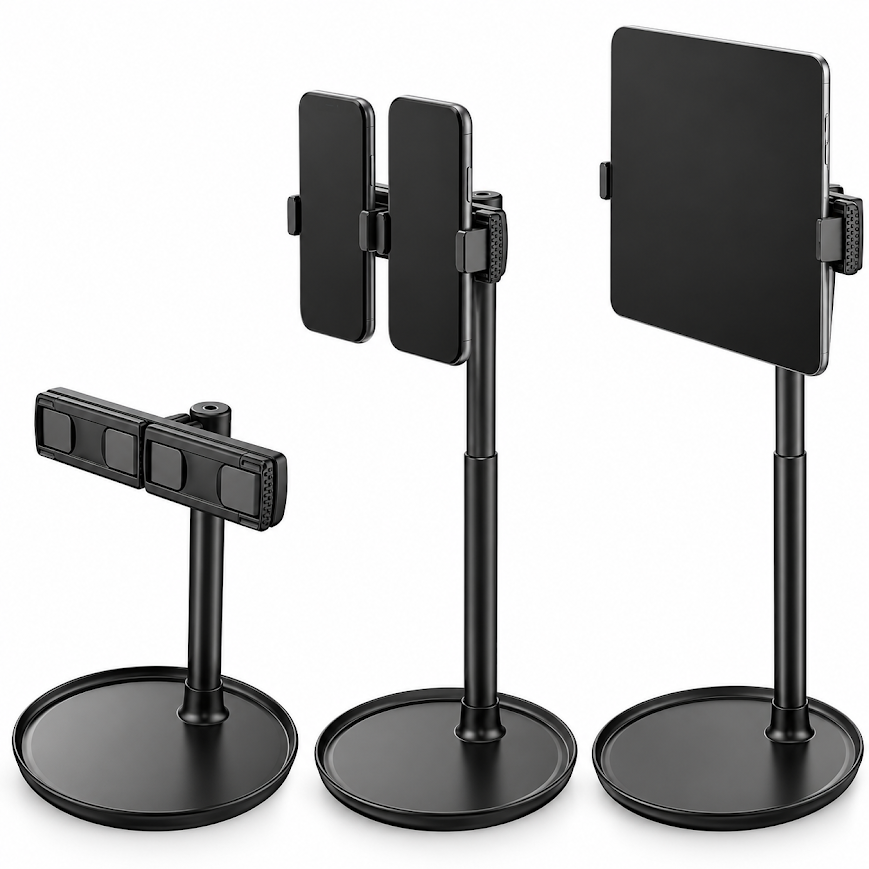 GLR Z2 Masaüstü Çift Telefon Tutucu Özellikli Stand