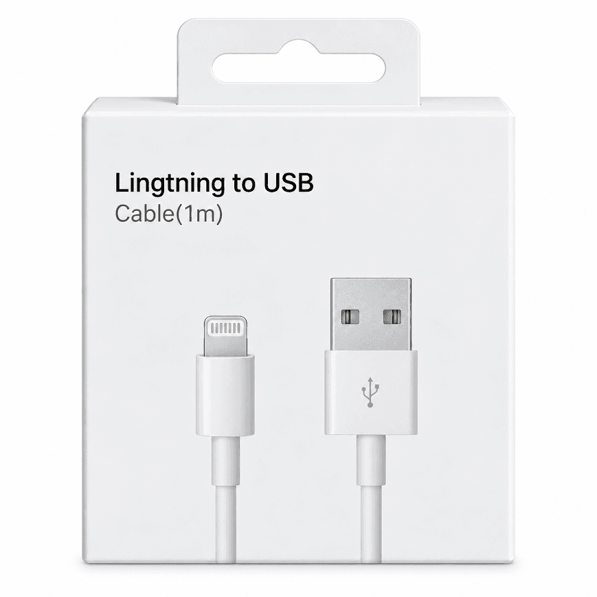 GLRTech USB-A to Lightning Hızlı Şarj Kablosu