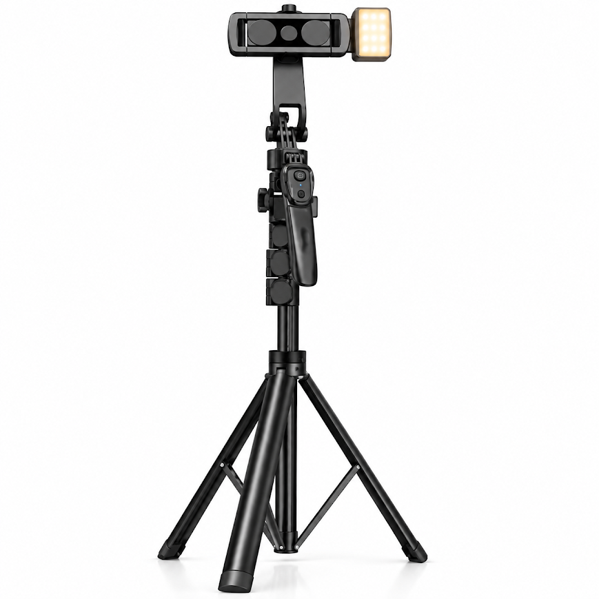 Neepho NP-Z5S Kumandalı Multifonksiyonel Işıklı Tripod