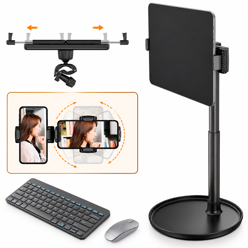 GLR Z3 Masaüstü Üç Telefon Tutucu Özellikli Stand