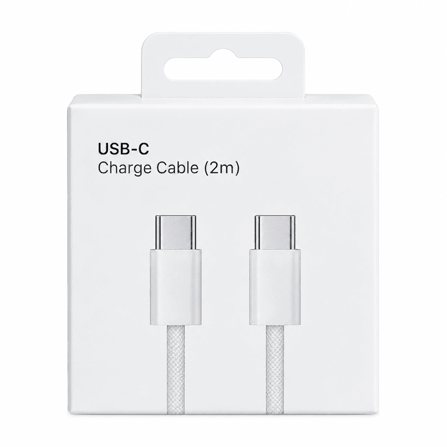 GLRTech 2mt Type-C to Type-C Usb Hızlı Şarj Kablosu