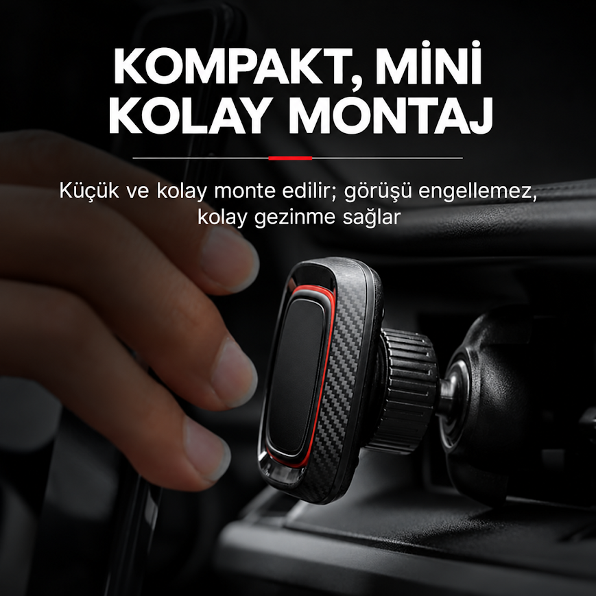 GLR H-CT213 Manyetik Havalandırma Araç Telefon Tutucu