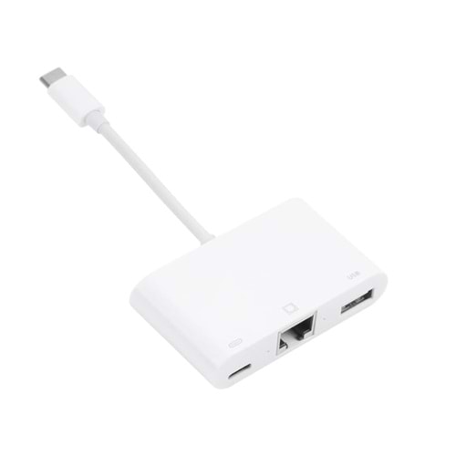 Kruxon ZR282 NK 107TC TYPE-C ETHERNET CAMERA ADAPTÖR