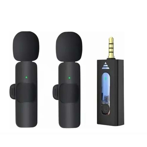 Kruxon ZR355 K35 JACKLI İKİLİ MİKROFON