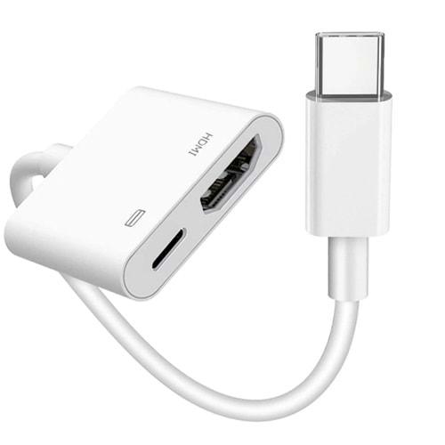 Kruxon ZR666 PD100 TYPE-C TO HDMI ÇEVİRİCİ