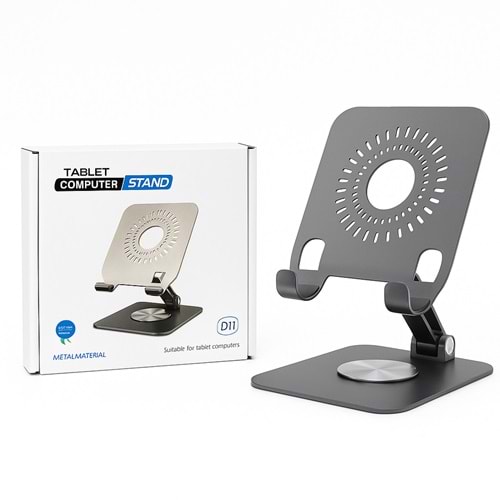 Kruxon ZR758 D11 DÖNERLİ METAL TABLET STAND