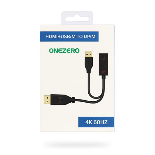 Kruxon ZR841 HDMI TO DP ÇİFT YÖNLÜ ÇEVİRİ