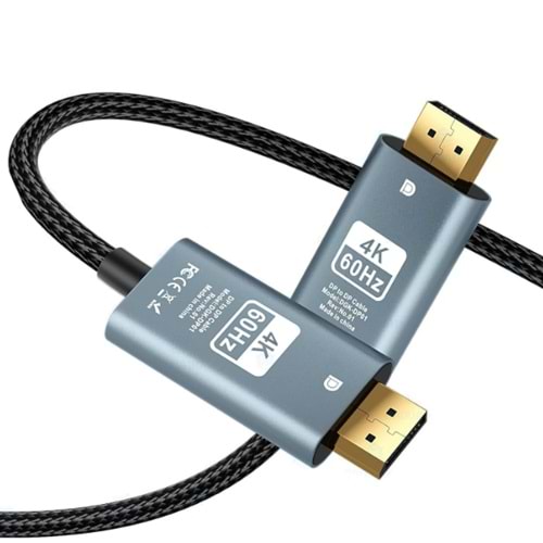 Kruxon ZR890 4K DP TO HDTV 60HZ ÇEVİRİCİ 2 M