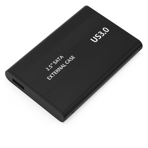 Kruxon ZR1075 SİYAH HDD CASE METAL