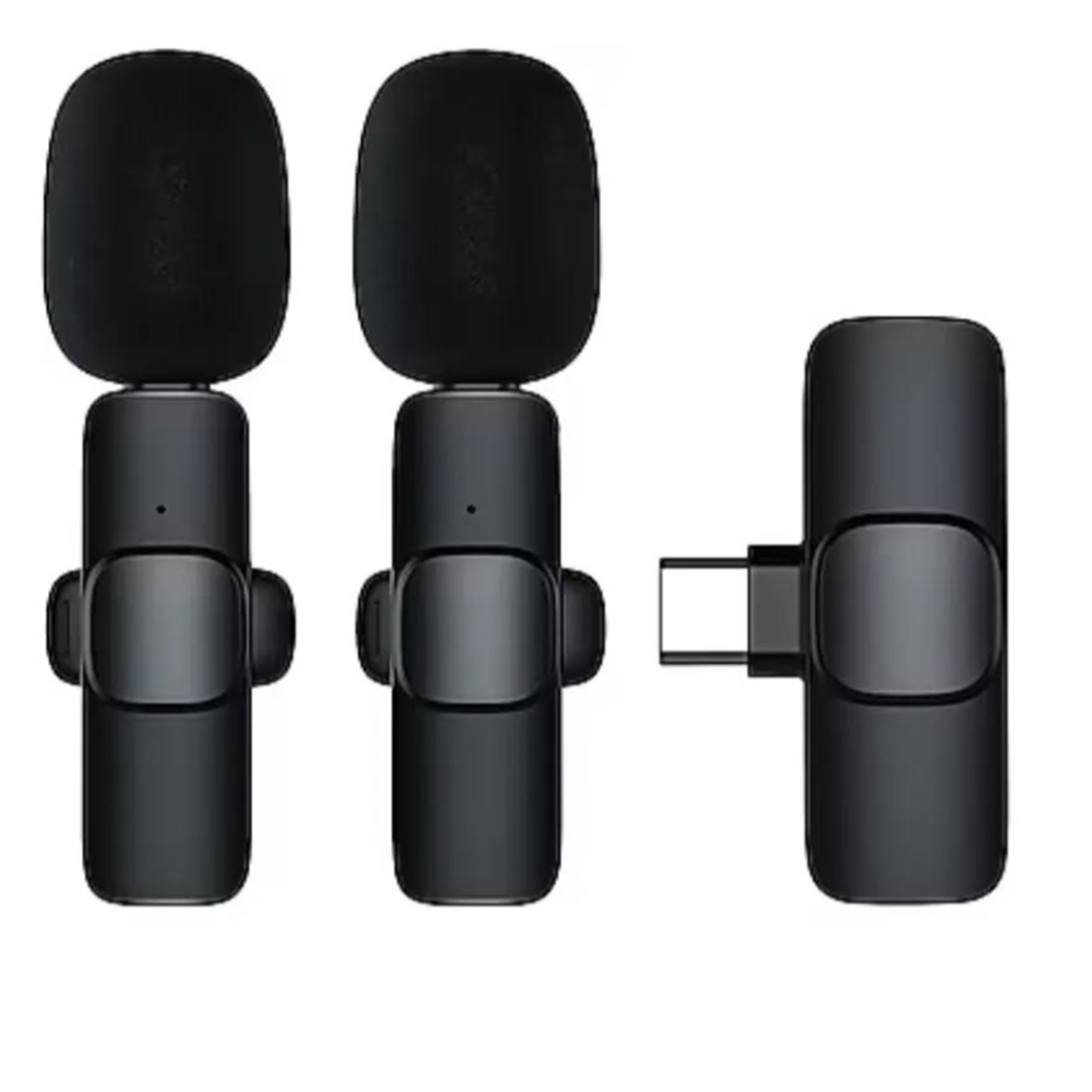 Kruxon ZR106 K9 İKİLİ TYPE-C MİKROFON