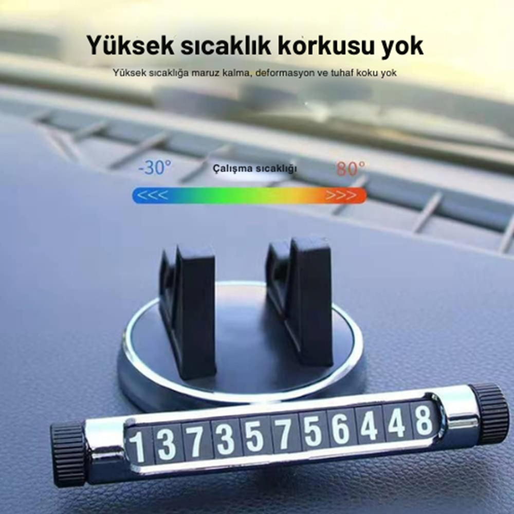 Kruxon XY168 ARAÇ İÇİ STANDLI NUMARATÖR