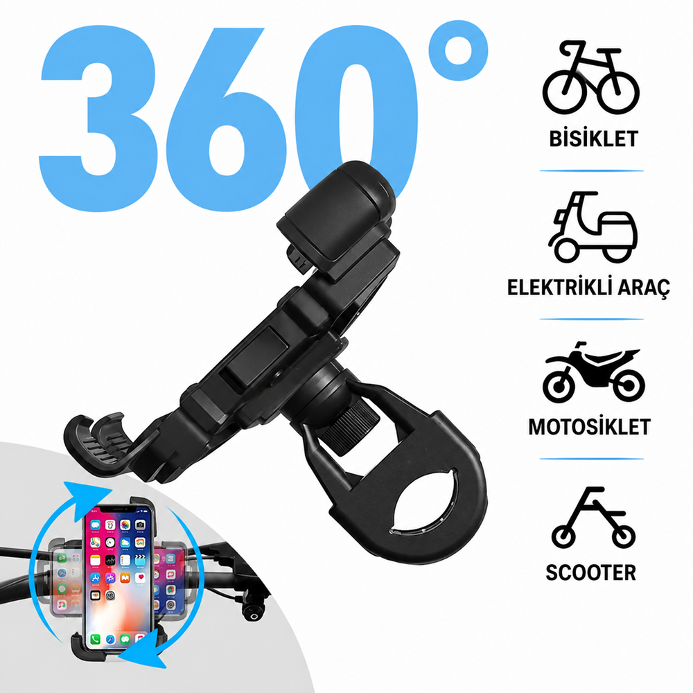 ZR212 K355 MOTORSİKLET TUTUCU BRACKET