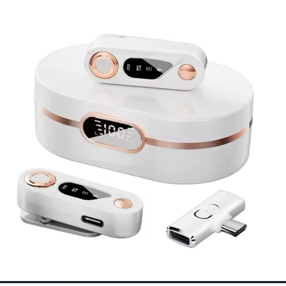 Kruxon ZR577 TYPE-C İKİLİ MİLENİUM MODEL MİKROFON