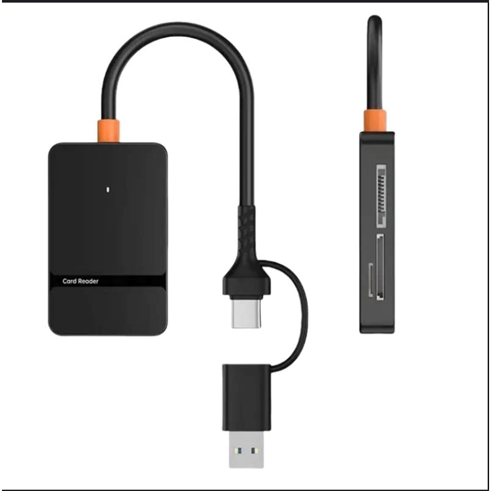 Kruxon ZR783 ADS-316 TYPE-C + USB 8 İN 1 CARD READER 5GBPS