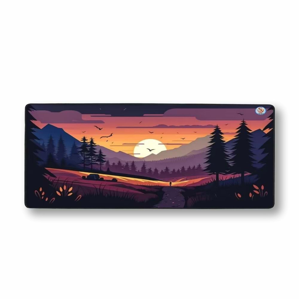 Kruxon ZR912 GÜNBATIMI MOUSE PAD 70X30