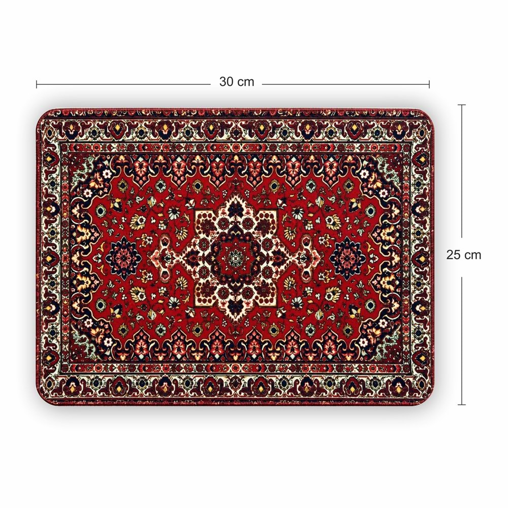 Kruxon ZR948 KİLİM DESEN MOUSE PAD 25X30