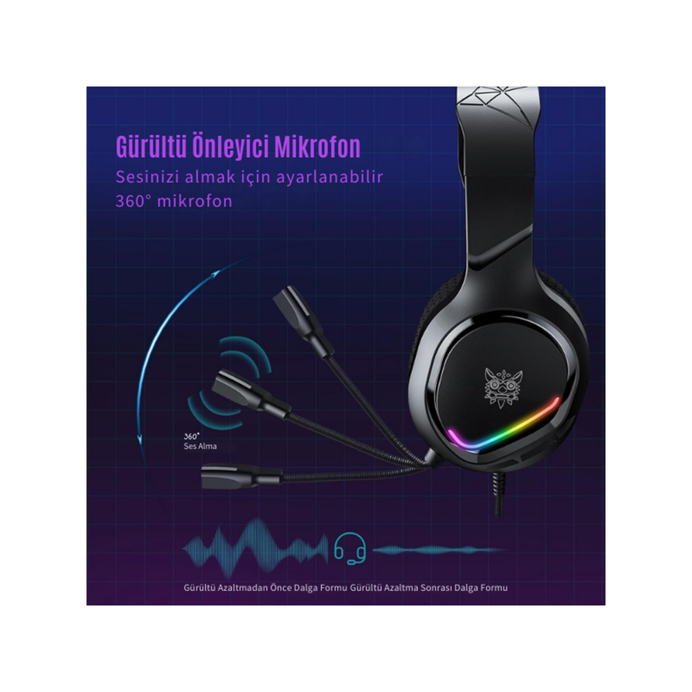 ONIKUMA X31 RGB GAMING KULAKLIK