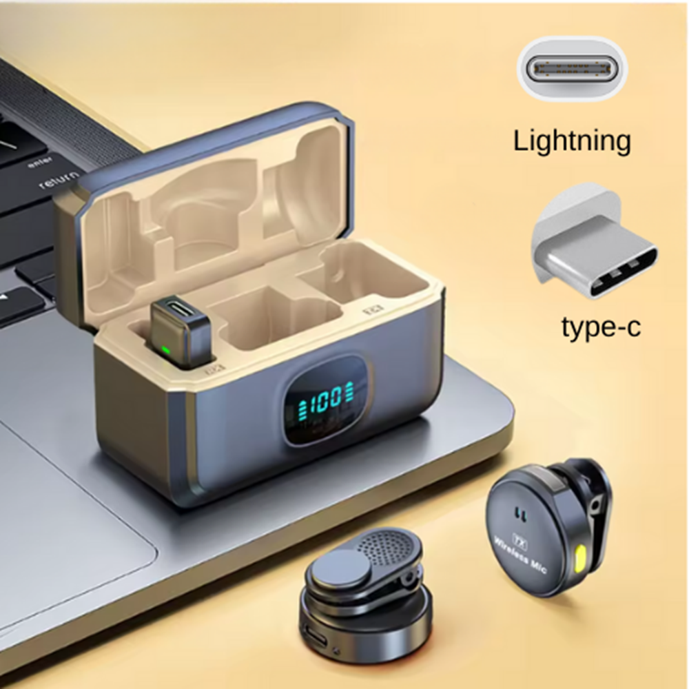 ZR985 TYPE C LİGHTNİNG MIKNATISLI MİKROFON