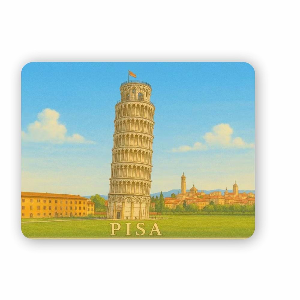 Kruxon ZR1021 PİSA KULESİ MOUSE PAD 25X30